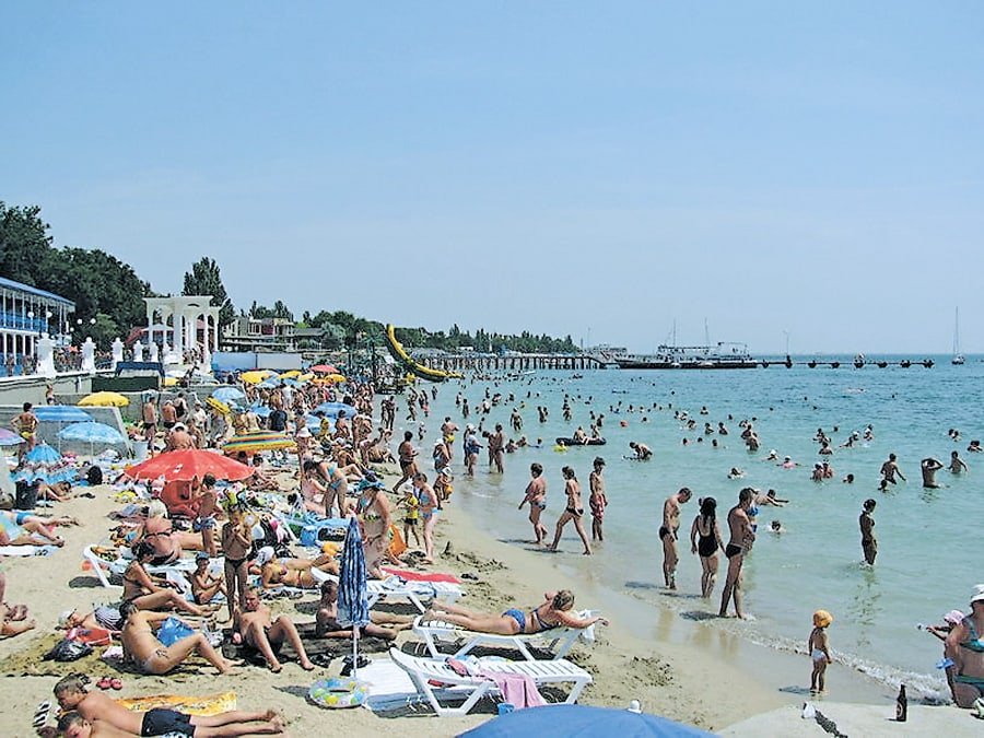 Пляжи в Алуште - Центральный пляж
