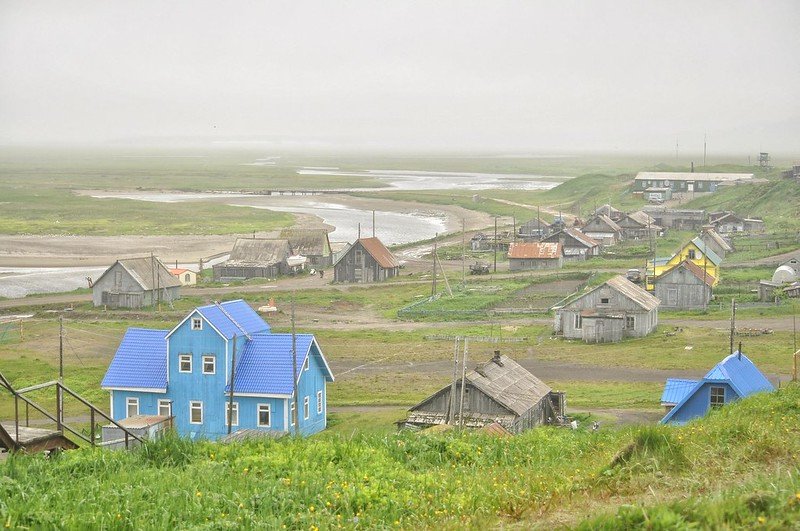 Село Никольское - столица Командорских островов Село Никольское, столица Командорских островов