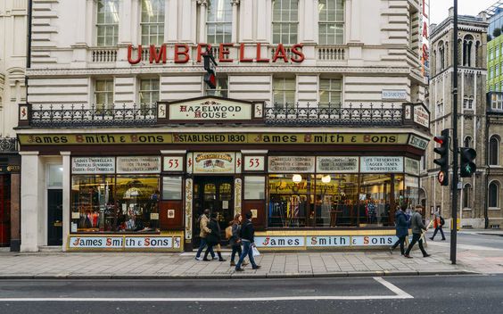 James Smith and Sons в Лондоне